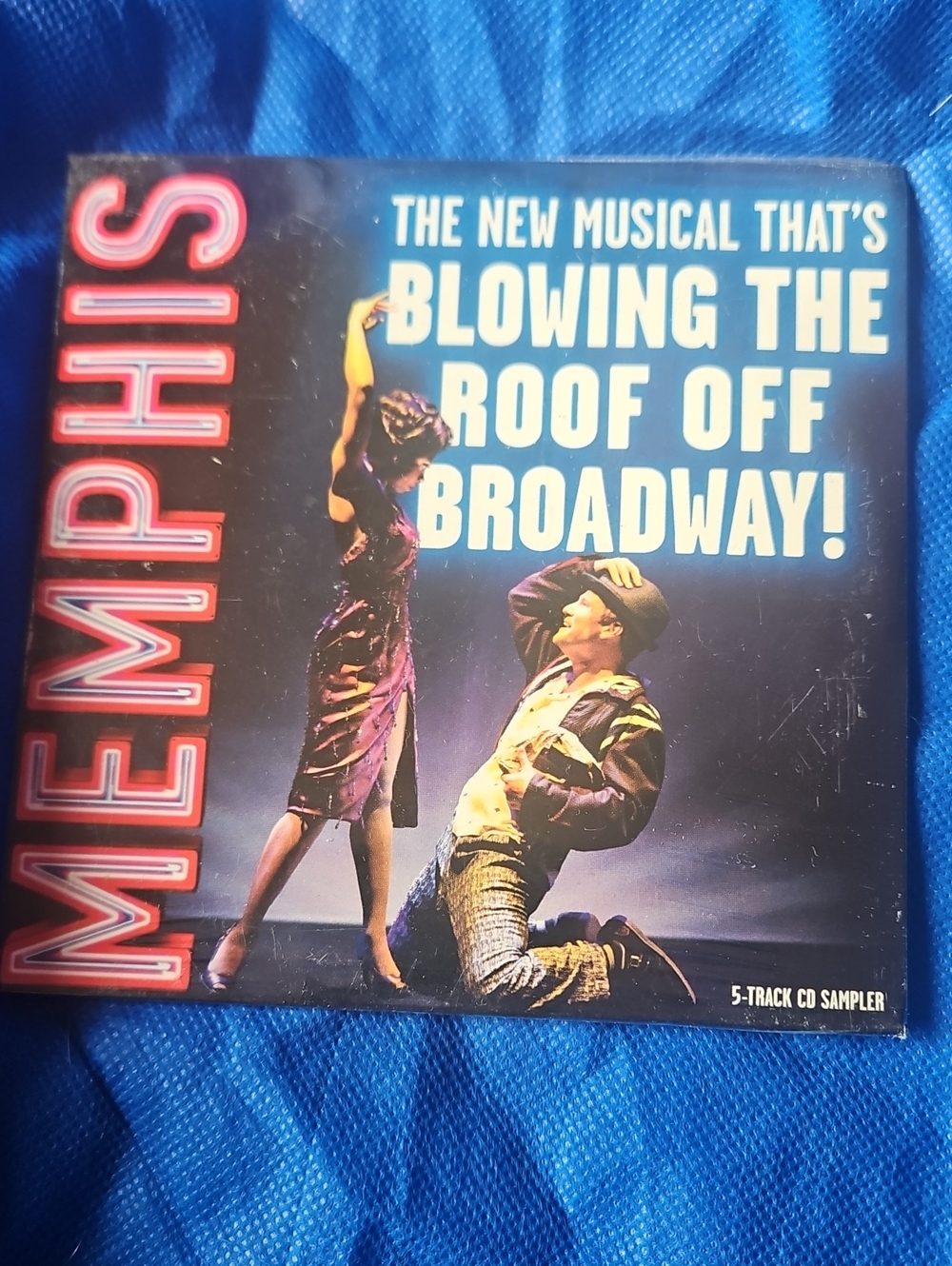 🌟3/$25🌟 Memphis Musical CD - Blue Cover with Red Title